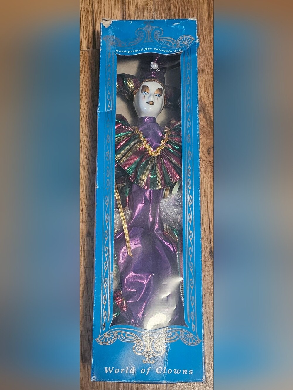Vintage Porcelain hand painted Jester